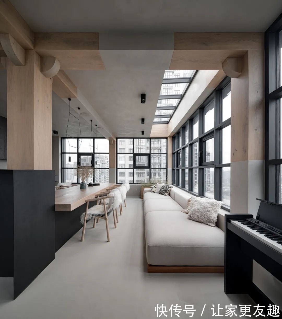 装修风格|乌克兰极简工业风与现代轻奢的碰撞——你能HOLD住吗？