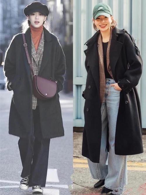 通过撞色、叠穿或配饰等一些细节变化丰富造型，时髦又精致。