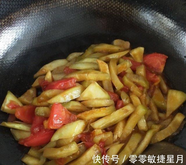 美食天下|炒茄条，香软可口，美味下饭！