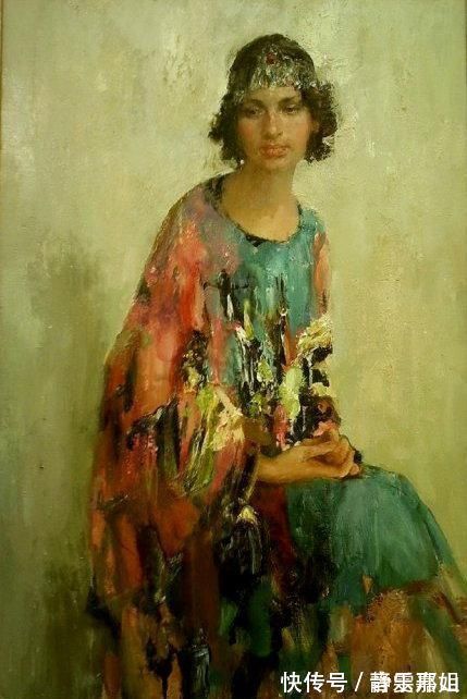 列宁格勒!俄罗斯艺术家尼古拉布洛欣人体油画作品欣赏