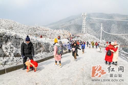 集市|蓝山：景区如集市 冰雪赛北国