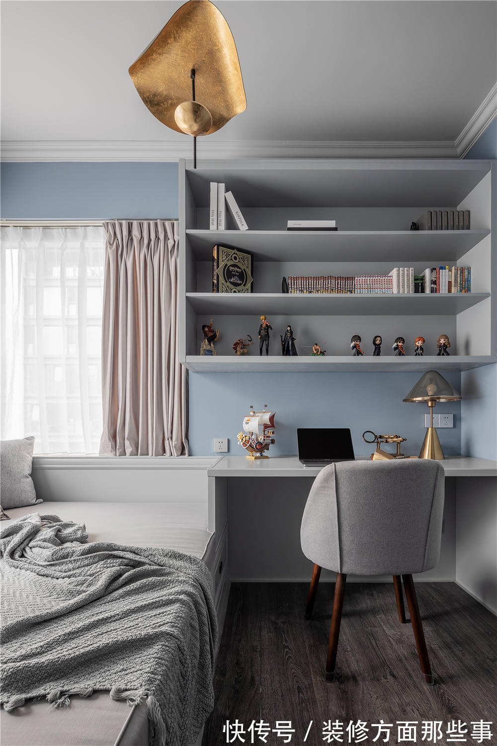 粉色调|120平混搭风三居室,居然将不喜欢待家里的人拴住