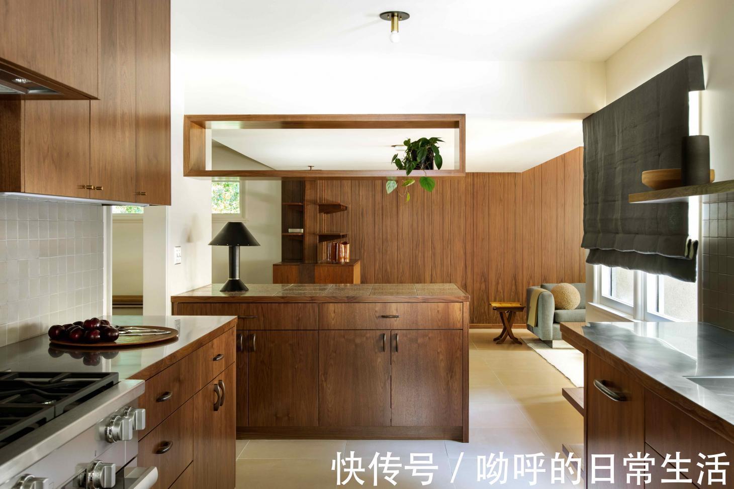 调色板|鼓手的洛杉矶之家,时间琢磨下的中世纪现代风格