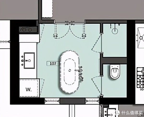 玄关|126㎡做一室一厅?她家的诸多大胆设计,让人眼前一亮!
