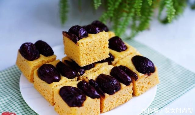 口感|从小就爱吃的大发糕,组织蓬松口感好,照着做保你内部不发粘!