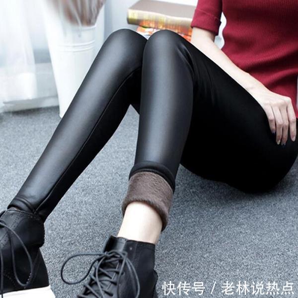 小皮裤还在火,但现在流行收脚的!提臀显型显瘦,让你从腰美到脚