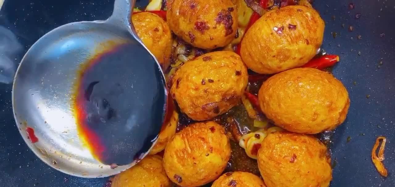 虎皮鸡蛋，酒香浓郁Q弹有嚼劲，酱香味美越吃越有味