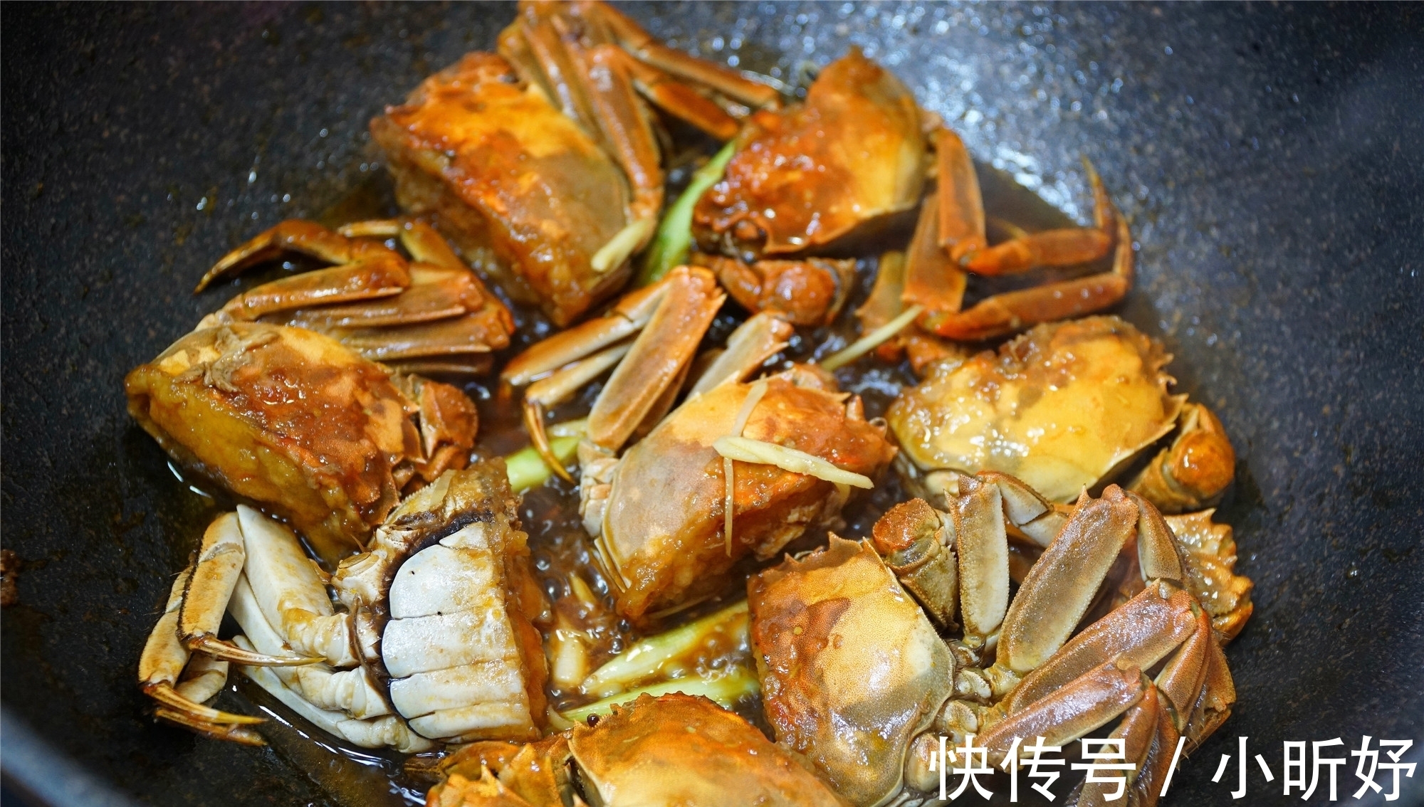 糖蟹|下班回家做了3个菜，成本上百元，2人吃到撑，媳妇说：胖死也愿意