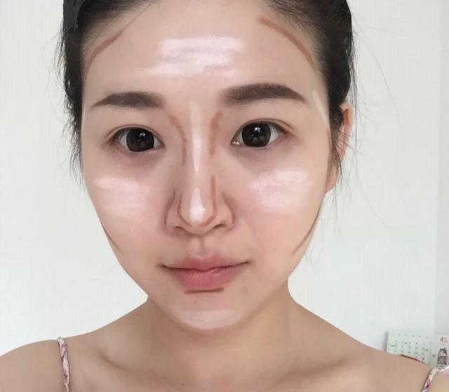 长三角区|圆脸女生如何修容?手残党学会这几步,妆容高级又显脸小!