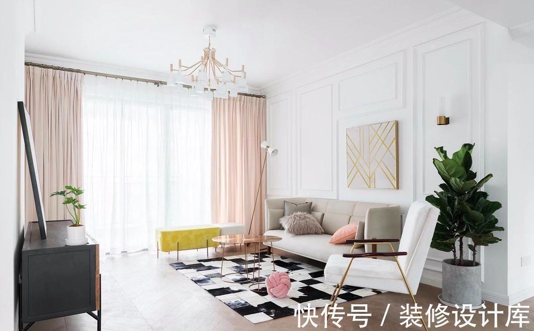过时|笨重大沙发早过时了!客厅这样设计,立马大5㎡