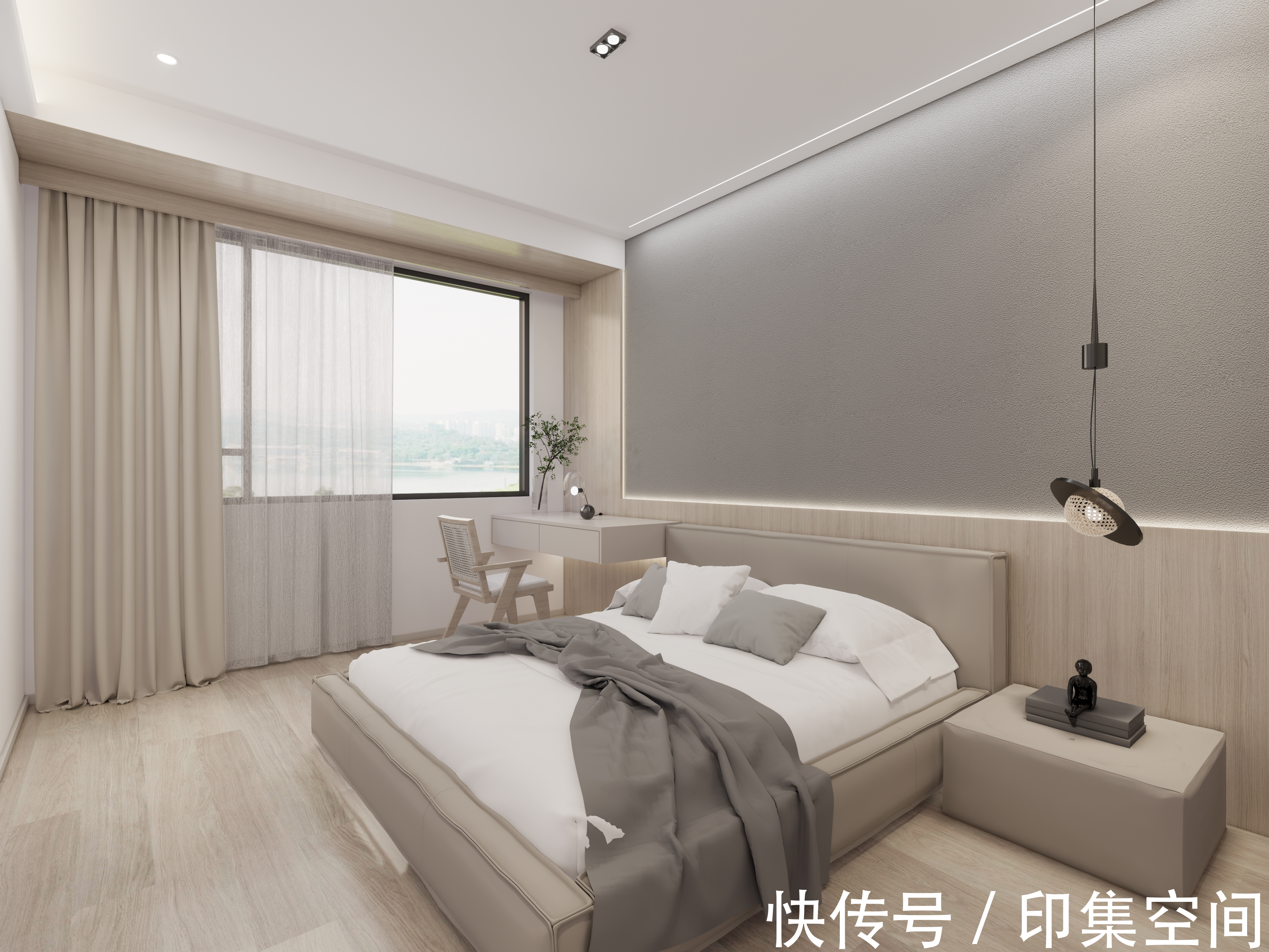 王姑娘|88㎡，现代原木打造的温柔生活