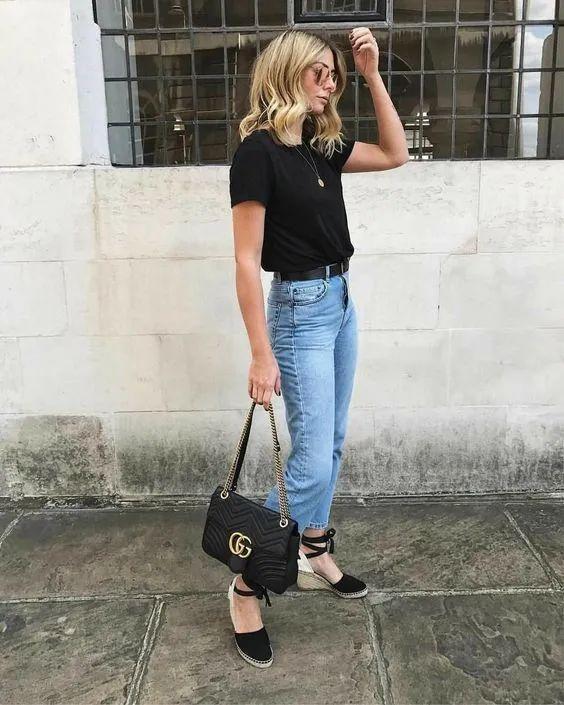 草编鞋 完爆小白鞋!这双神仙凉鞋跪求你买,巨显腿长