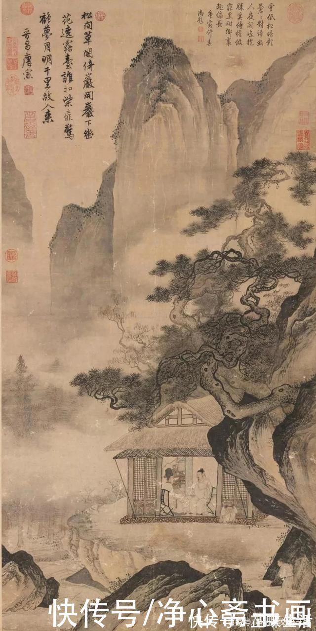 四大家!他的山水画为什么受人欢迎四大家的名号究竟怎么得来