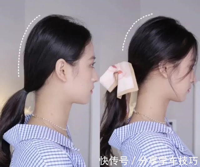 后脑勺 你发型不好看,因为这里没弄对!