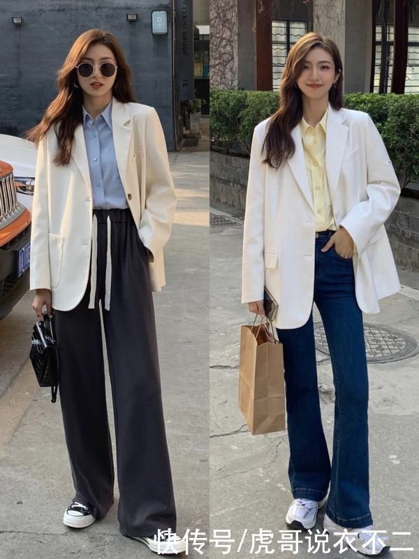 穿衬衫别总搭小脚裤，时髦精都在用这3种搭配方案，开春玩转时尚