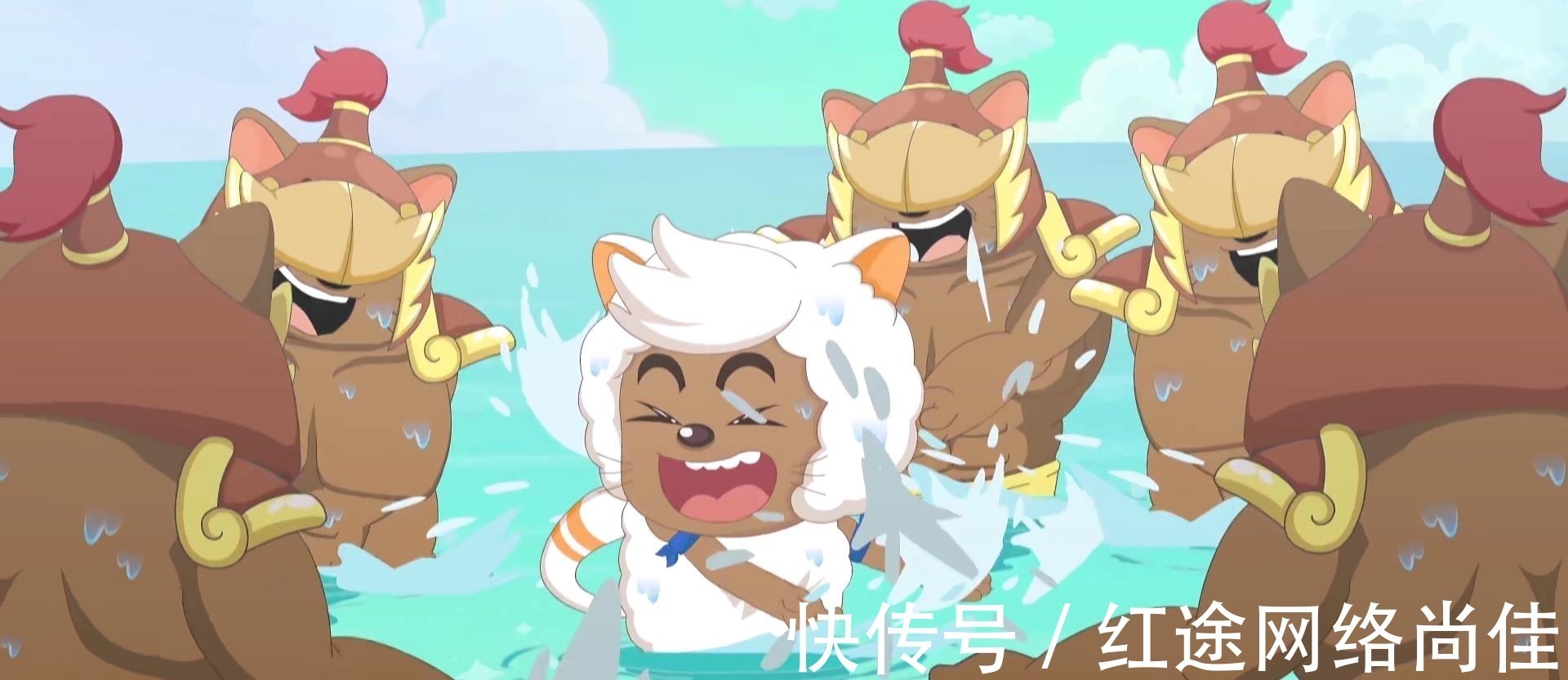 美羊羊|喜羊羊与灰太狼,美羊羊后期没有用?看看虚幻镜如何压制孤心狼