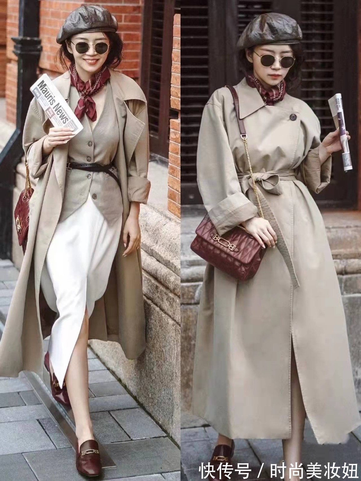 街拍|说到穿搭还是最佩服“三木”,基础款穿出时髦范,高级又洋气