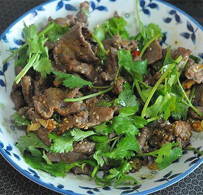 菜板|香菜拌牛肉