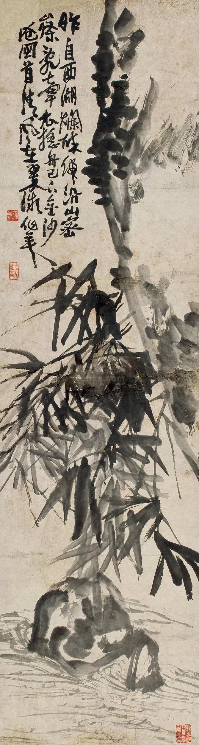 李复堂|疏懒散漫,人称“蒲邋遢”的蒲华:富于笔墨穷于命