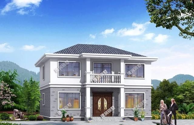 造价|面宽均为12米的两栋自建房，简单施工易，造价25万上下