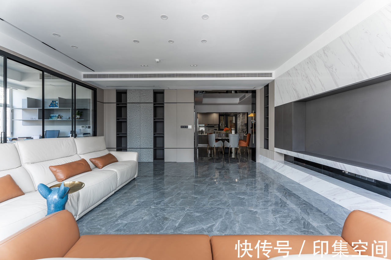 书房|200㎡的现代轻奢——最好的生活
