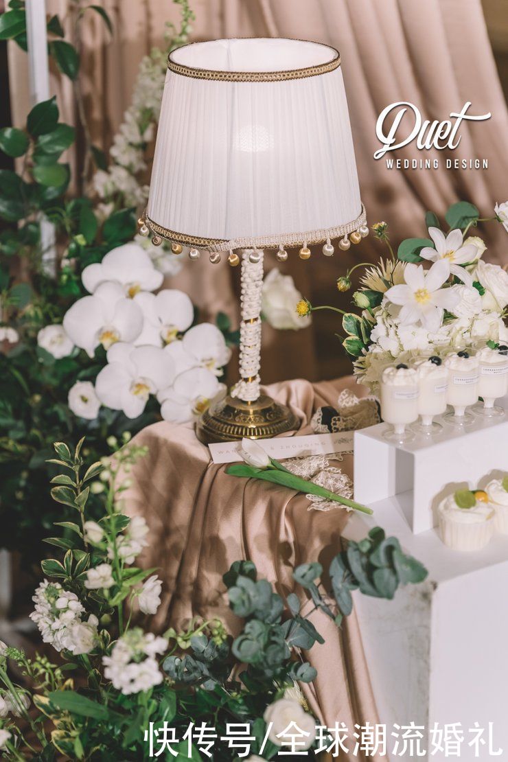 时尚简约的祼色系婚礼，喜欢极简风的新娘不要错过哦