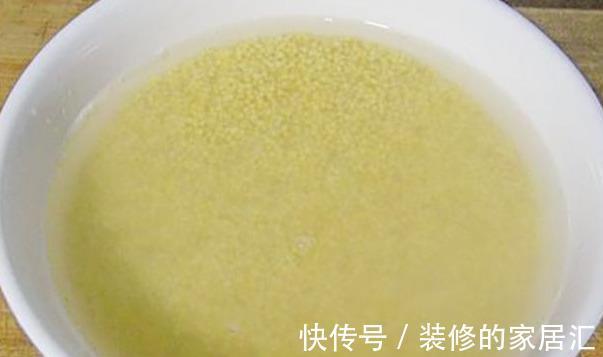 小米粥|熬小米粥,直接用水煮是错的,大厨教你一招,米粥好喝油润又香浓