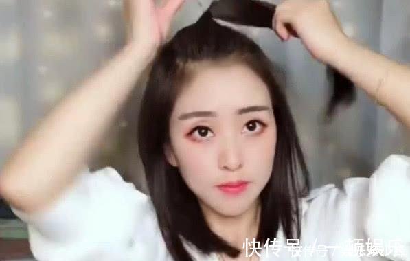 马尾|“高马尾”过时了,最近火了一款“拯救油头”的发型,简单好学!