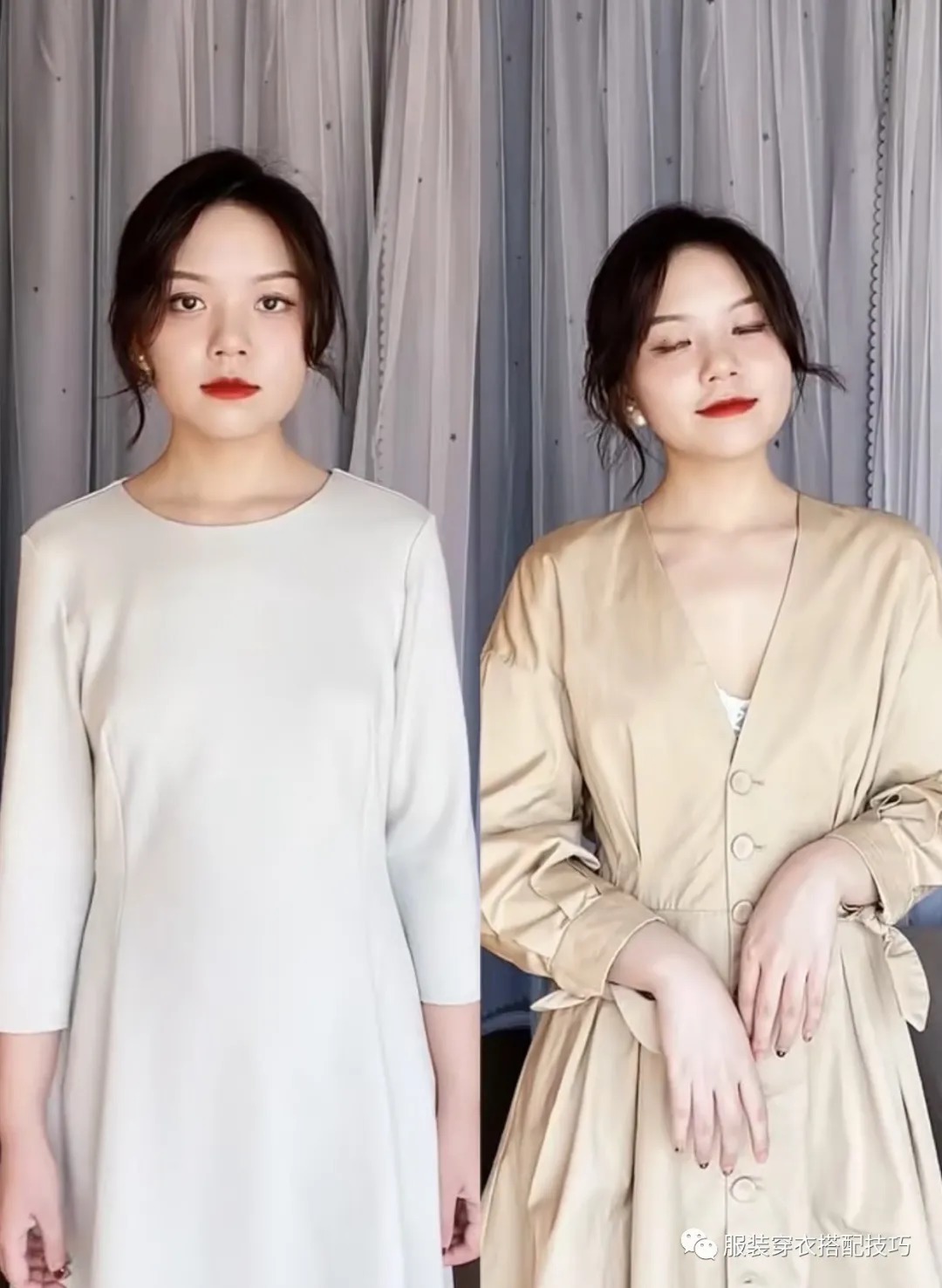 上半身|微胖女生不会选连衣裙?从这几个方面入手,显瘦真的没那么难!