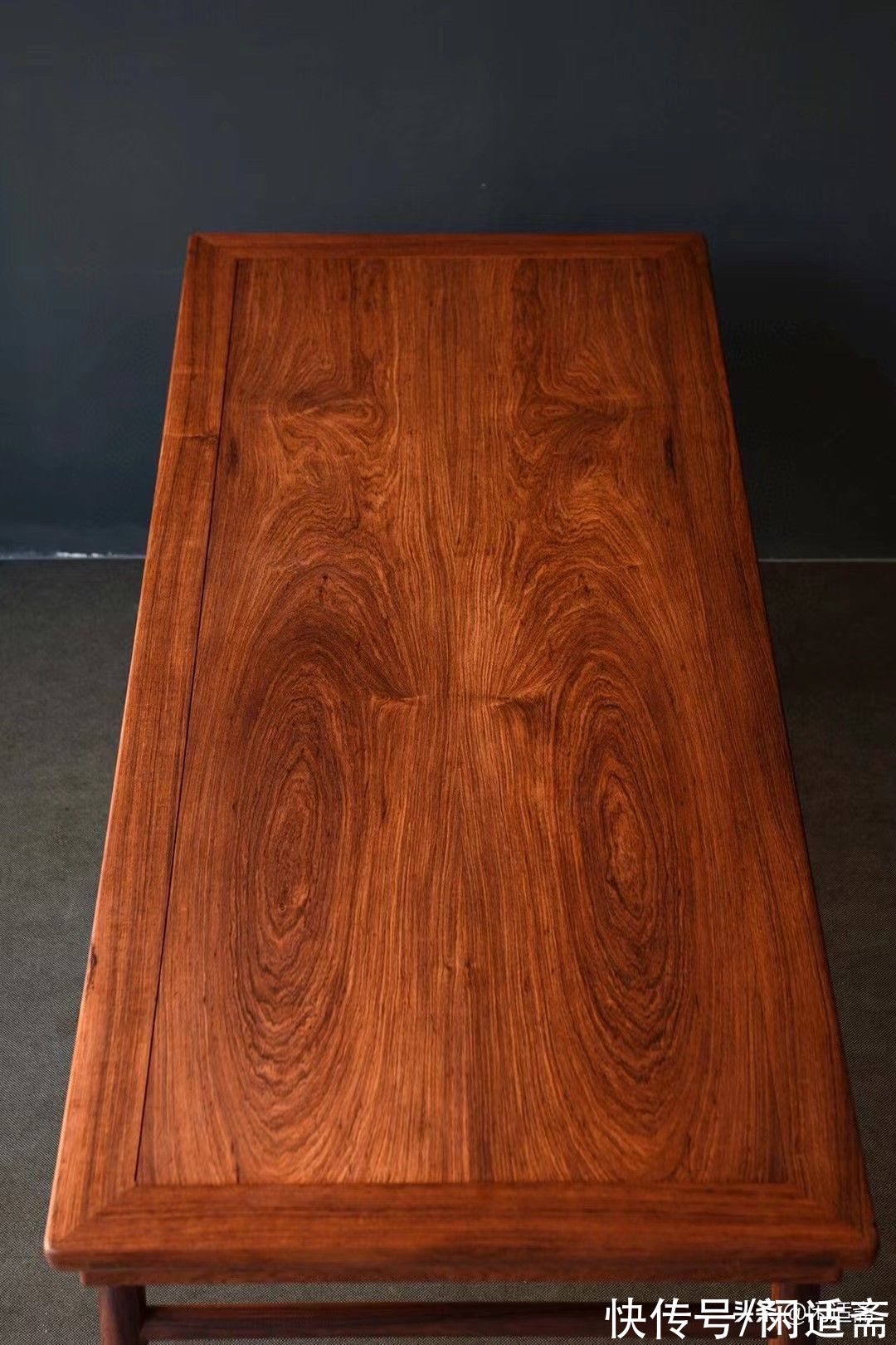 明式家具&文房家具珍藏，黄花梨夹头榫刀牙板，2米大画案