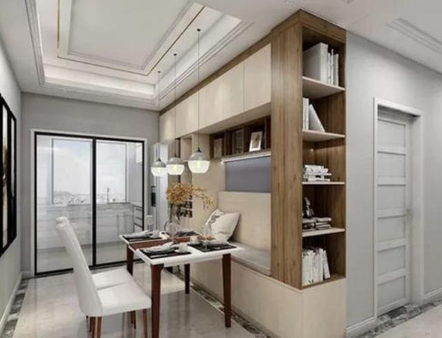 展示柜|餐桌旁的空间如何利用5个装修设计小方法,让餐厅更实用方便