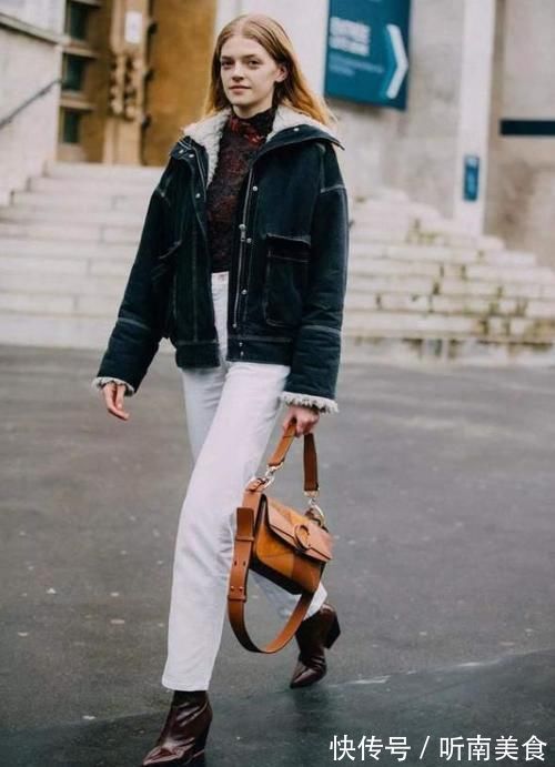 穿搭 最近流行一种穿法,叫“短靴+长裤”,显高显腿长,很适合小个子