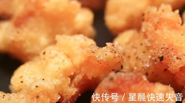 鸡蛋清|孩子爱吃的椒盐鱼米花,焦香酥脆,肉嫩鲜香,解馋有营养的美食!