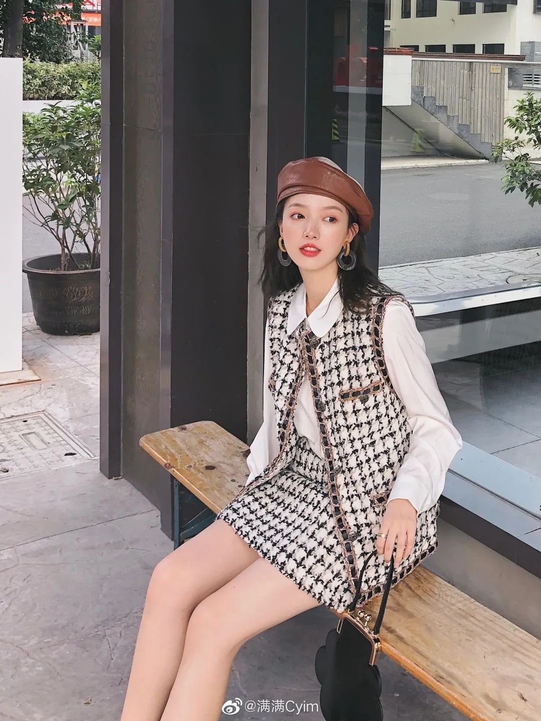 cp|衬衫+裙子、T恤+半裙=小个子夏秋王炸CP，巨洋气