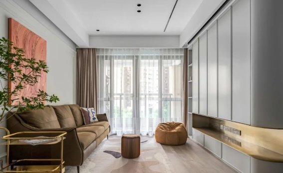 收纳|案例分享▏102㎡精致温馨三居,简约实用又富有小资情调的家