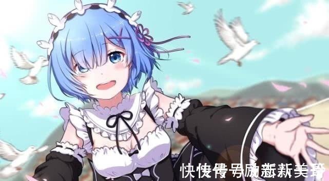 二次元|心动的颜色,盘点二次元中可爱的蓝发少女,你最喜欢谁