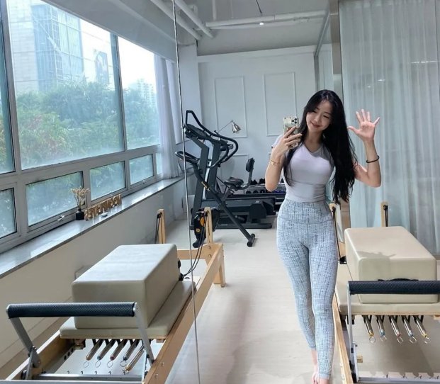 女神|普拉提美女秀身材，符合女神标准吗？行不行你说了算