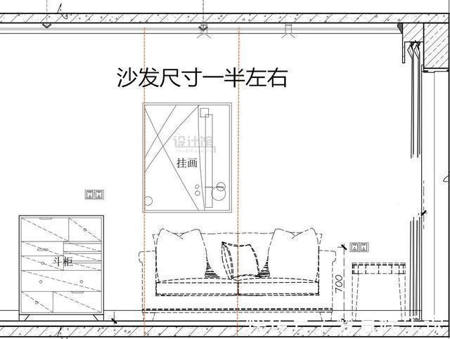 比例|背景墙上的照片、装饰画,怎么挂更美观优雅?