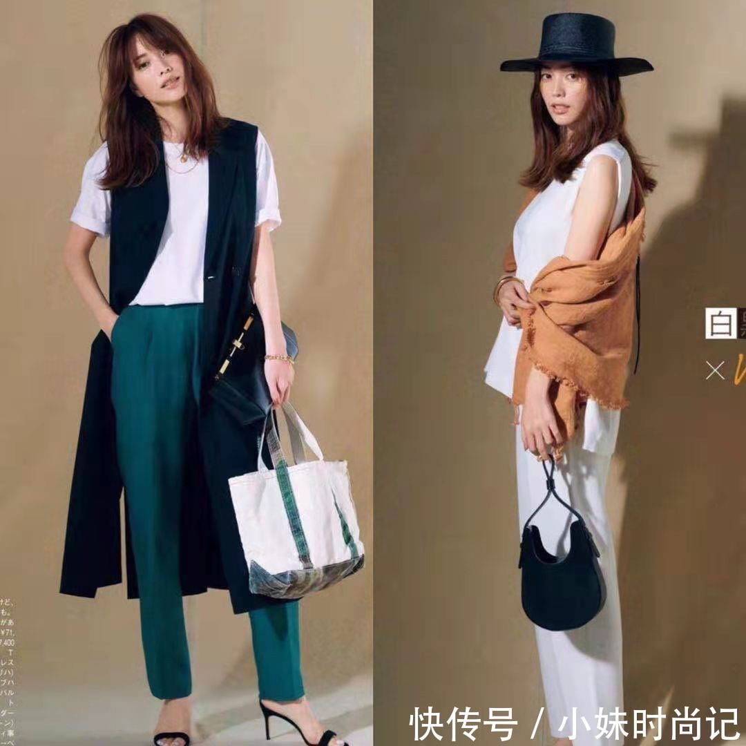 搭配|这才是适合40岁女性的穿搭，兼顾着优雅和简约，营造出高级感