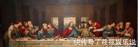 绘画&《最后的晚餐》放大30倍看到了什么?此人手里竟有一把刀!