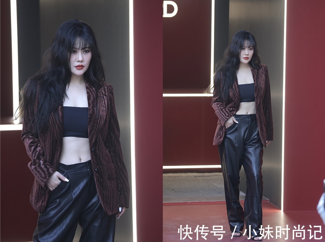 成熟|30+的袁娅维脸部好显“富态”,不过身材挺好,大女人风穿搭真赞