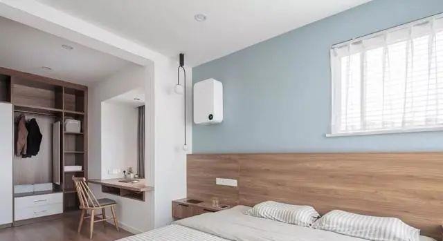 原木色|90平新房,过道、衣帽间太实用了,卫生间装折叠门,超明智!