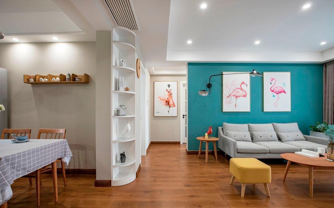 小户型|89平北欧风新家,用小清新来装扮,让生活也变得更加轻松自由