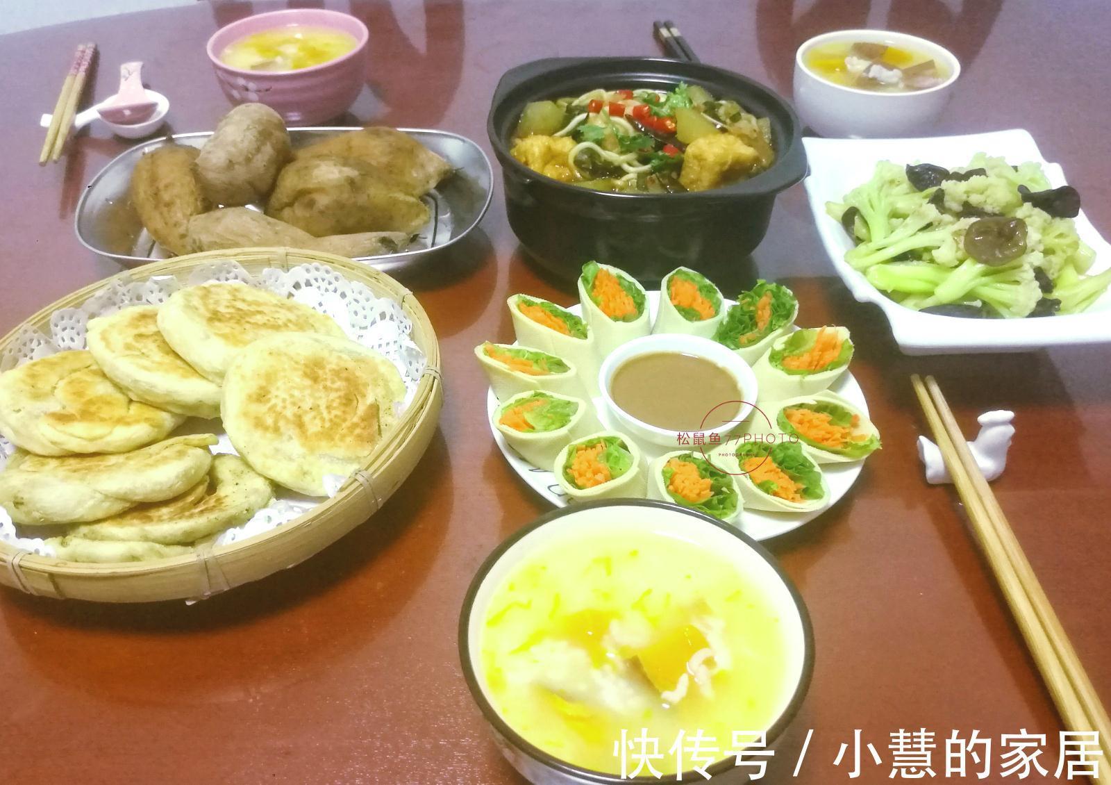 46岁后两口子的晚餐火了，巧搭配有营养，网友：这才是人间烟火！