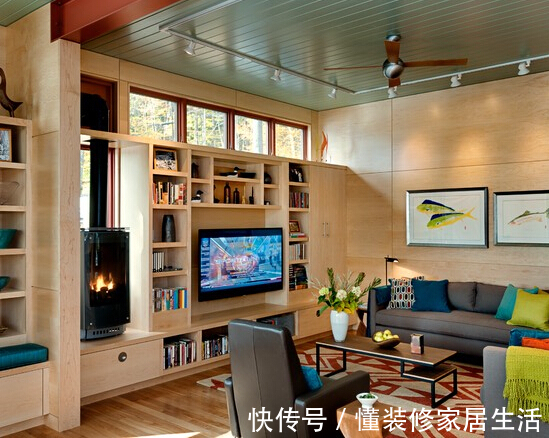 效果图|简欧电视背景墙装修效果图 让你家客厅美到爆