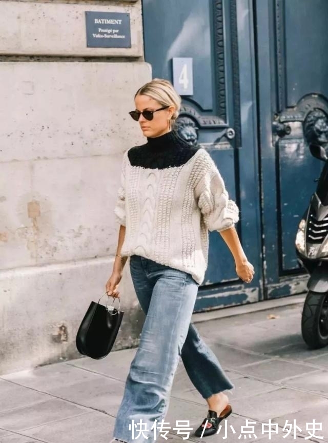 开春百搭又时髦的组合，怎么少得了毛衣+裤装！