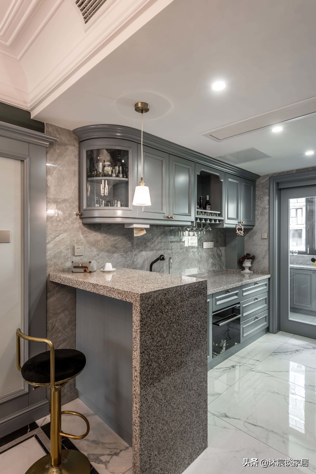 美式|她不要“网红”风格,新家装成经典美式风,随处可见的优雅与浪漫