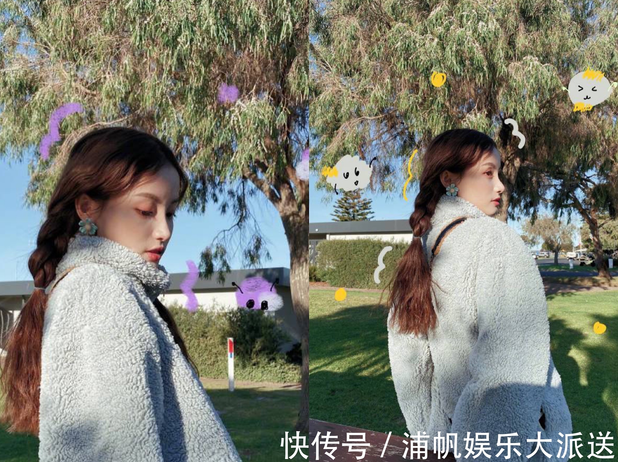 羊羔毛 长得可爱还穿得好看,林小宅堪称“日漫少女”,日系风穿搭超溜!