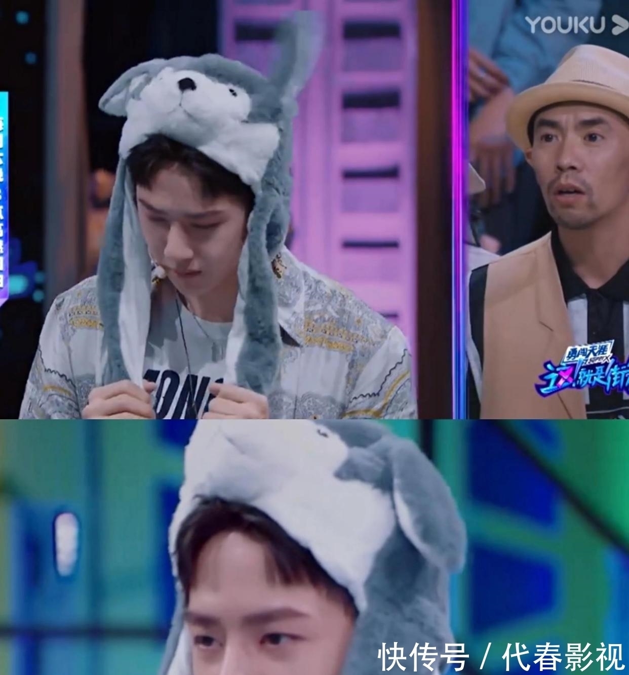 王一博戴著狗狗帽子可愛上線,說卡卡跳舞不咋地,替布布報(bào)仇了