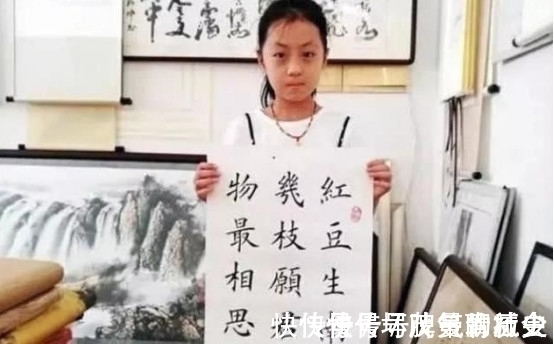 书法!9岁小朋友临摹欧阳询,专家:这只是复印机而已,并不算艺术